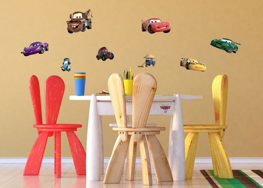 Wandtattoo für Kinder DK 887, Disney Cars 2, Mc Queen a Mater, AG Design