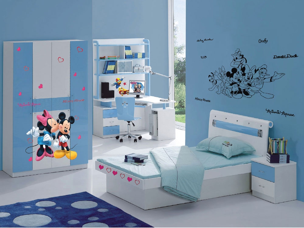 Wandtattoo für Kinder DK 882, Disney, Minnie a Mickey Pusy, AG Design