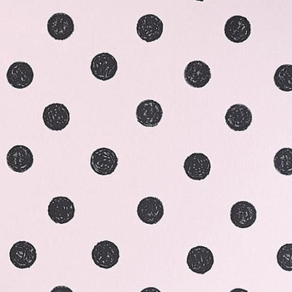 Rosa Vliestapete mit Punkten 356061, Black&Light, Eijffinger