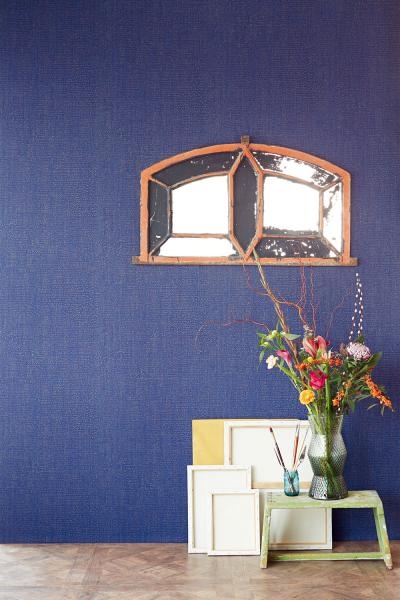 Blau-goldene Vliestapete 358060, Masterpiece, Eijffinger