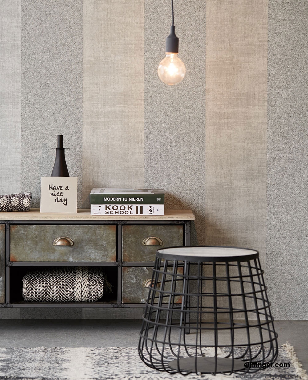 Gestreifte Tapete 369042, Resource, Eijffinger